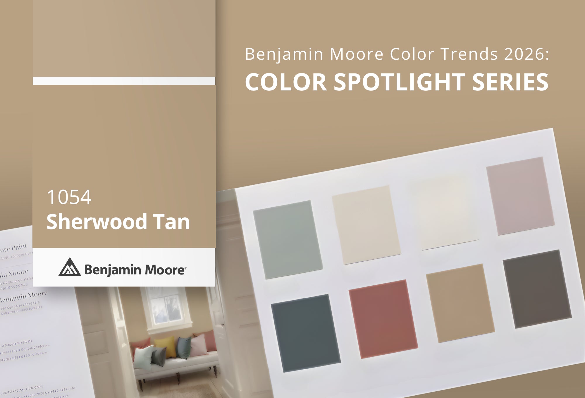 Sherwood Tan 1054: Benjamin Moore Color Trends 2026 | John Boyle Decorating Company