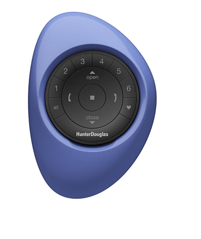 Hunter Douglas Pebble Remote Black on Coblat