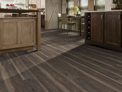 Anthem Plus Laminate by Shaw flooring in a home, showing the finished look.
