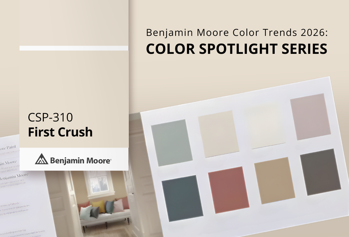 First Crush CSP‑310 | Benjamin Moore Color Trends 2026 | John Boyle Decorating Company