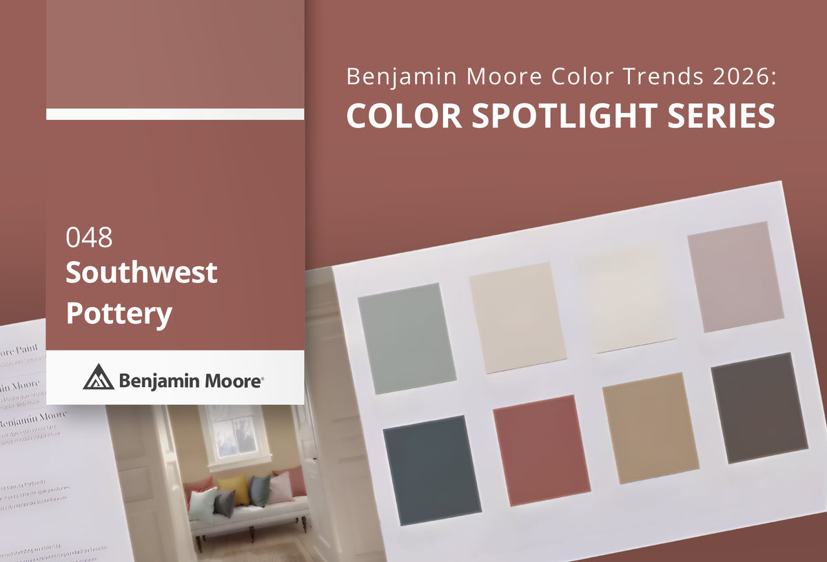 Southwest Pottery 048 | Benjamin Moore Color Trends 2026 | John Boyle Decorating Company