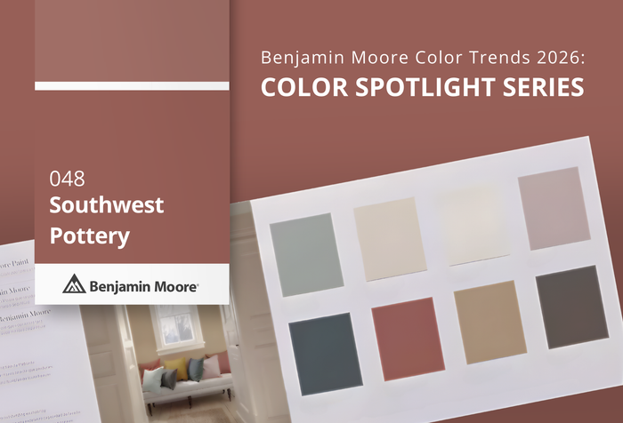 Southwest Pottery 048 | Benjamin Moore Color Trends 2026 | John Boyle Decorating Company