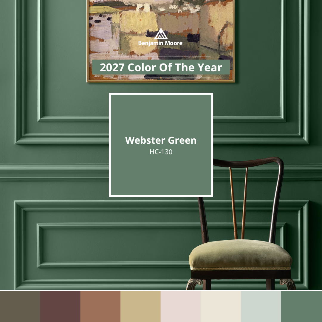 BENJAMIN MOORE COLOR OF THE YEAR 2027