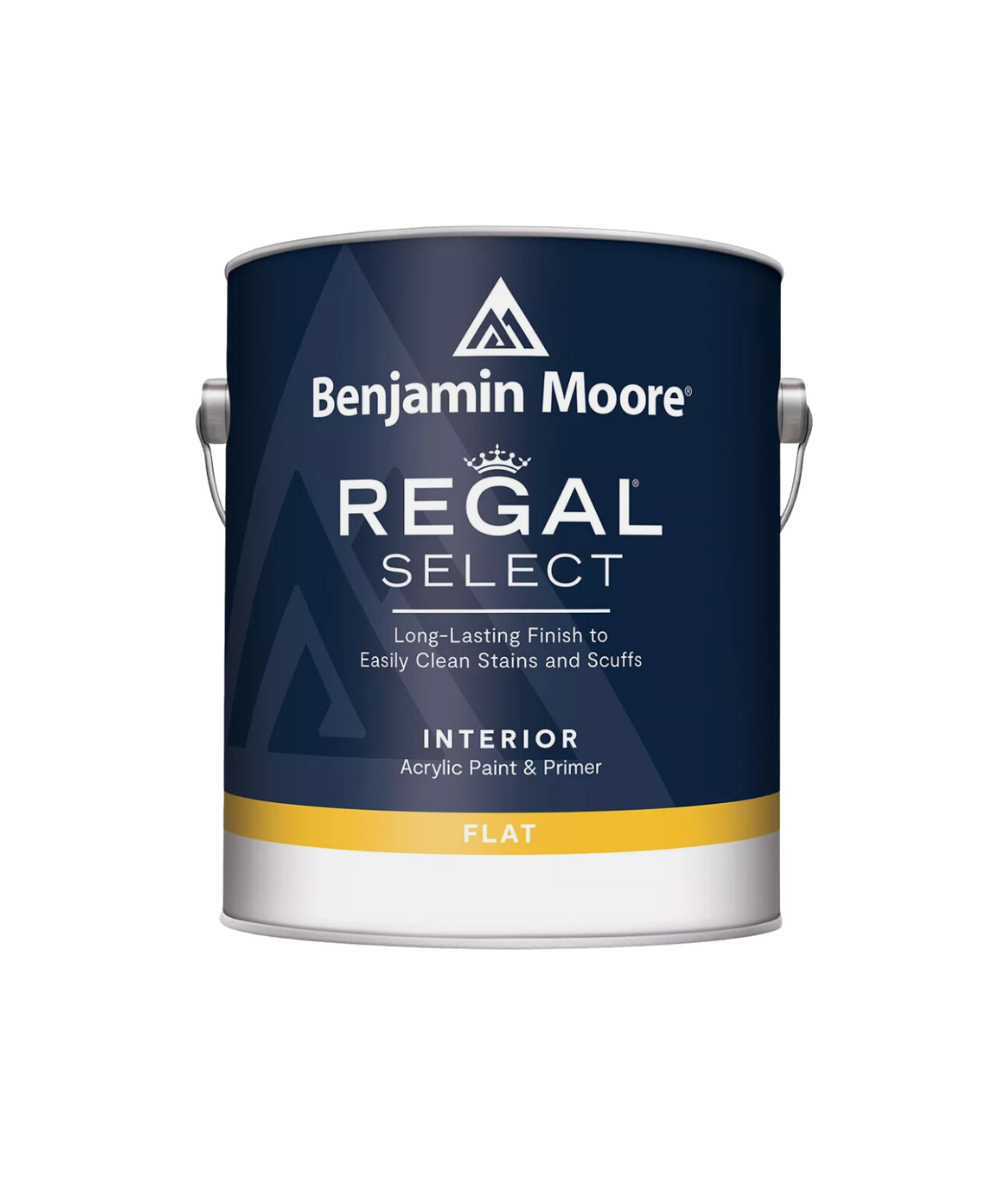 Benjamin Moore Regal Flat Interior Paint available at John Boyle