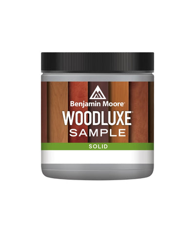 Benjamin Moore Woodluxe® Water-Based Solid Exterior Stain Half-Pint available at John Boyle.