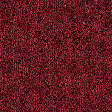 Riva Lake Commercial Carpet by Philadelphia Commercial in the color Red Jazz. Sample of reds carpet pattern and texture.
