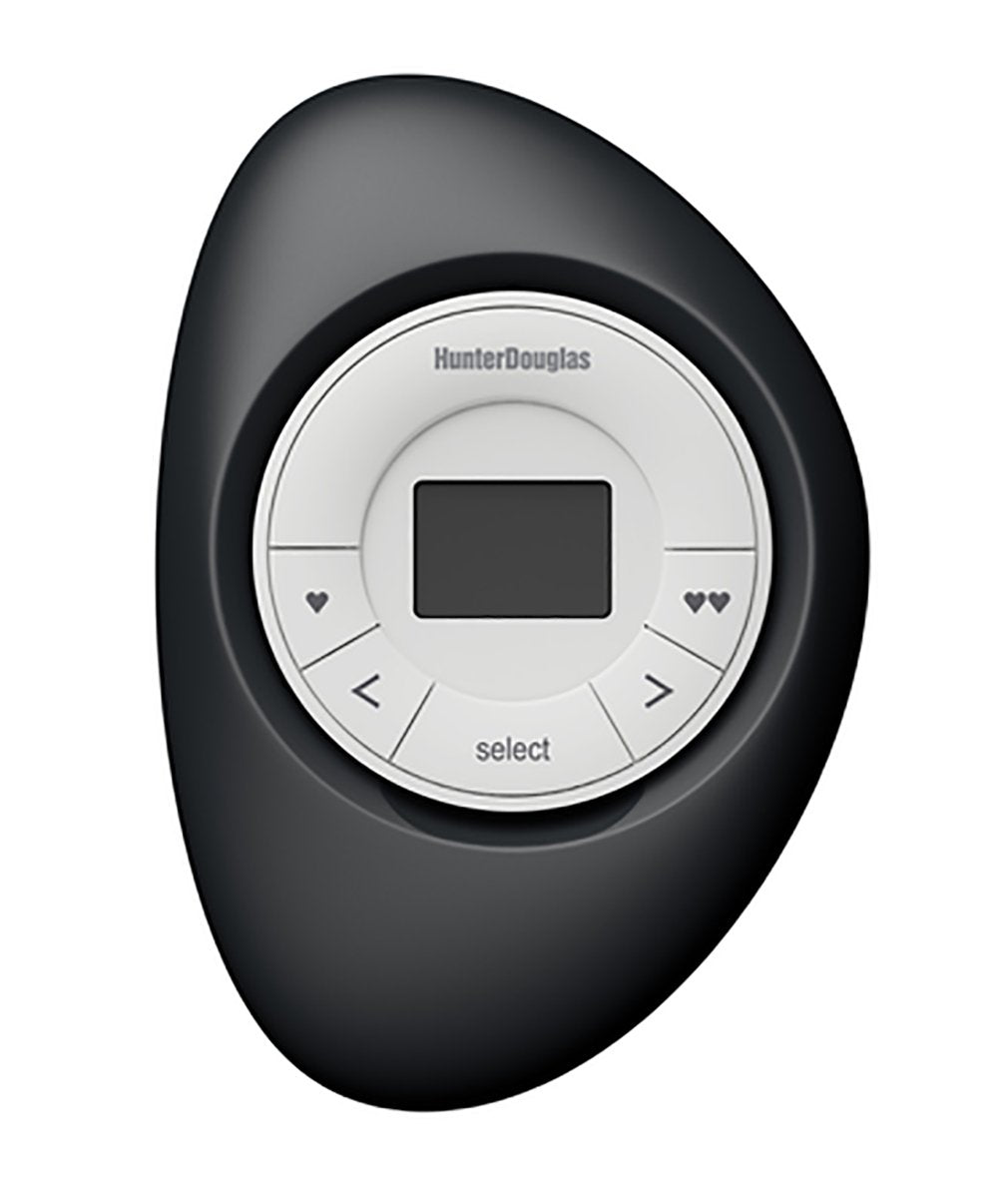 Hunter Douglas Pebble Scene Controller White on black