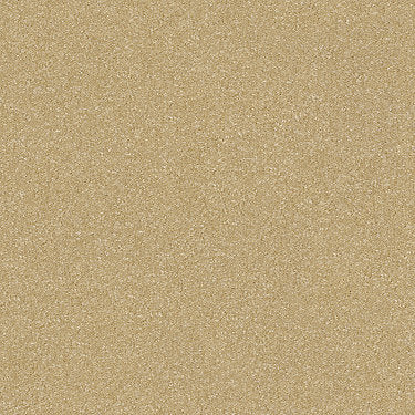 Passageway Ii 12 Residential Carpet by Shaw Floors in the color Butter. Sample of golds carpet pattern and texture.