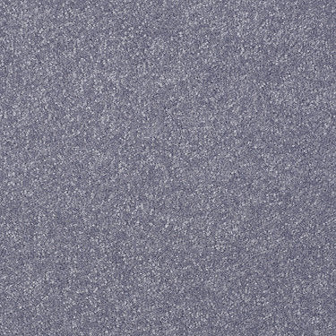 Passageway Ii 12 Residential Carpet by Shaw Floors in the color Periwinkle. Sample of blues carpet pattern and texture.