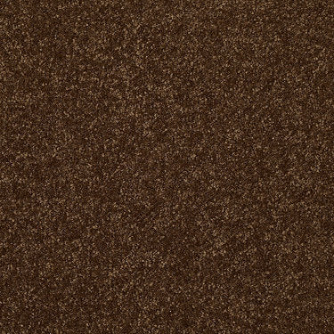 Passageway Ii 12 Residential Carpet by Shaw Floors in the color Patina. Sample of browns carpet pattern and texture.