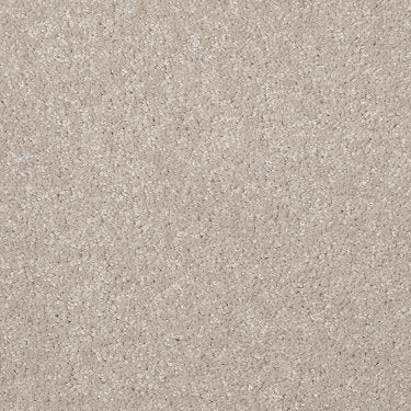 Town Creek Ii Residential Carpet by Shaw Floors in the color Cloud. Sample of beiges carpet pattern and texture.