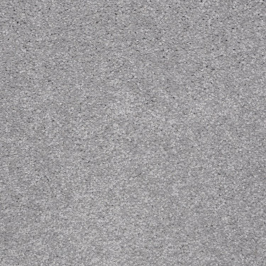 Town Creek Ii Residential Carpet by Shaw Floors in the color Sterling. Sample of grays carpet pattern and texture.