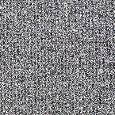 Dateline Commercial Carpet by Philadelphia Commercial in the color North Pole. Sample of grays carpet pattern and texture.