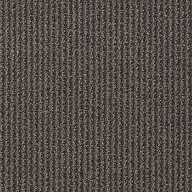 Dateline Commercial Carpet by Philadelphia Commercial in the color Eclipse. Sample of browns carpet pattern and texture.