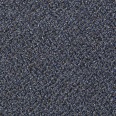 Rousing Review Commercial Carpet by Philadelphia Commercial in the color Sensational. Sample of blues carpet pattern and texture.