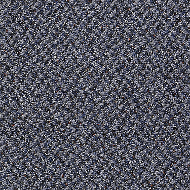 Rousing Review Commercial Carpet by Philadelphia Commercial in the color Striking. Sample of blues carpet pattern and texture.