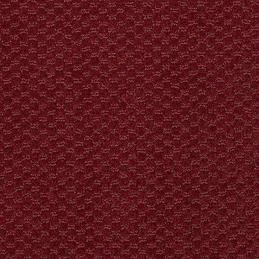 Latest Trend Commercial Carpet by Philadelphia Commercial in the color Russet. Sample of reds carpet pattern and texture.