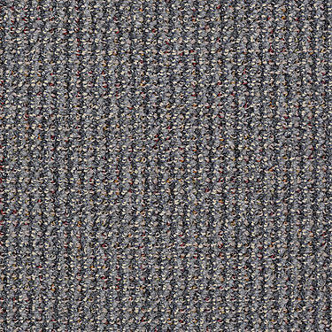 Constituent Commercial Carpet by Philadelphia Commercial in the color Affiliation. Sample of grays carpet pattern and texture.