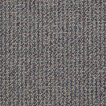 Constituent Commercial Carpet by Philadelphia Commercial in the color Key Factor. Sample of grays carpet pattern and texture.
