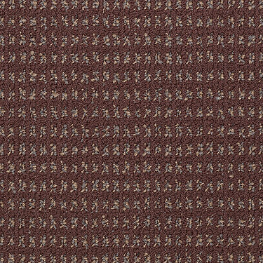 Modern Traditions Commercial Carpet by Philadelphia Commercial in the color Russet. Sample of oranges carpet pattern and texture.