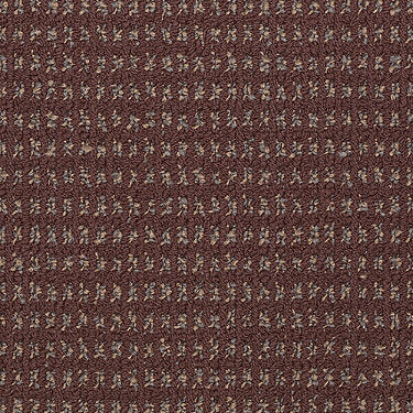 Modern Traditions Commercial Carpet by Philadelphia Commercial in the color Russet. Sample of oranges carpet pattern and texture.