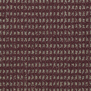 Modern Traditions Commercial Carpet by Philadelphia Commercial in the color Ruby. Sample of reds carpet pattern and texture.