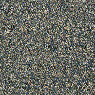 Franchise Residential Carpet by Philadelphia Commercial in the color Summertime. Sample of greens carpet pattern and texture.