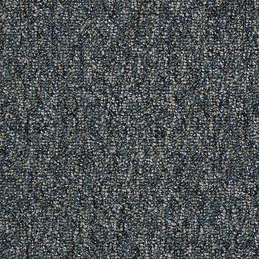 Camden Harbor Unitary Commercial Carpet by Philadelphia Commercial in the color Marble. Sample of blues carpet pattern and texture.