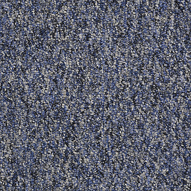 Camden Harbor Unitary Commercial Carpet by Philadelphia Commercial in the color Stone Wash. Sample of blues carpet pattern and texture.