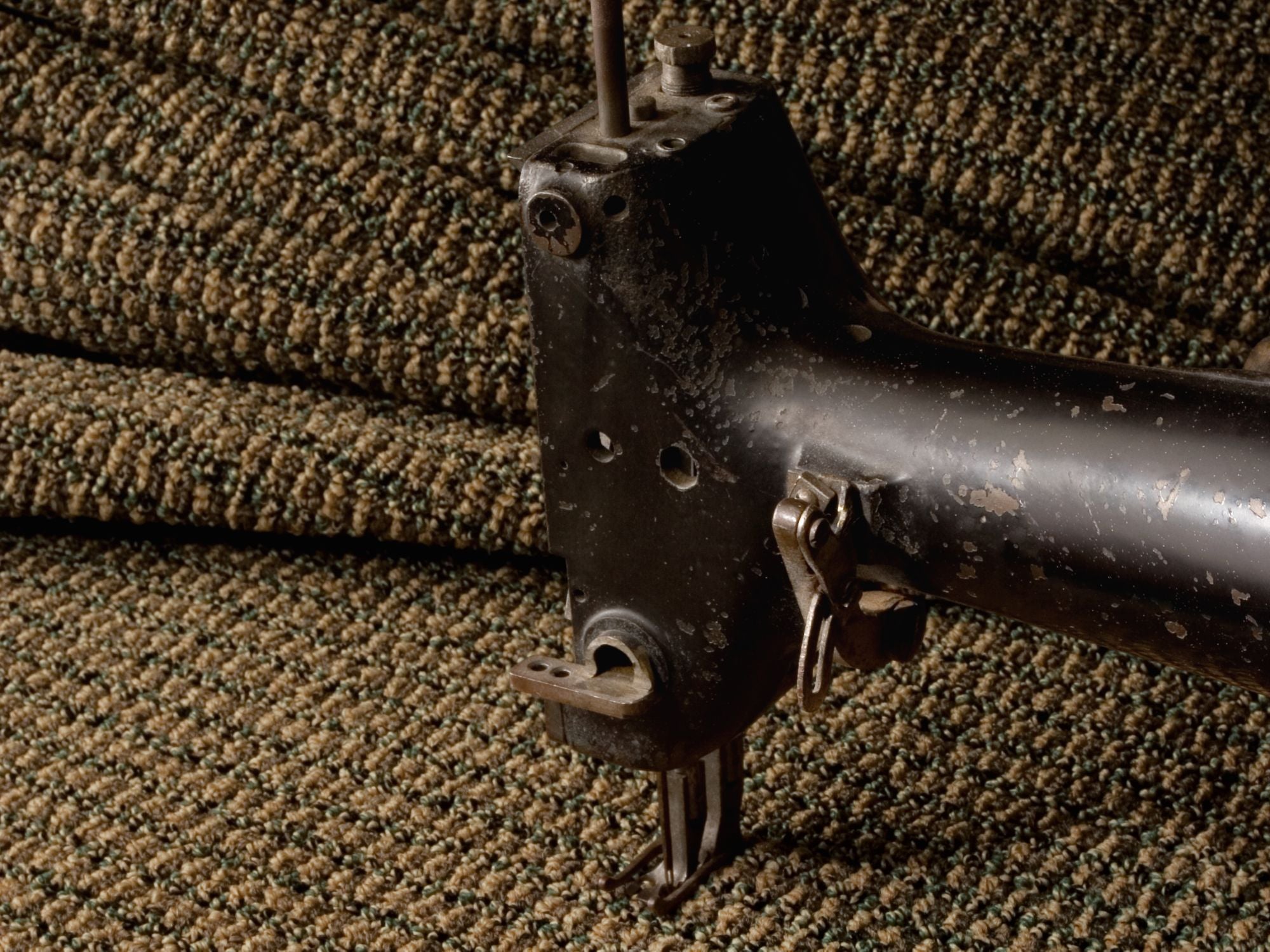 Mill Classic Commercial Carpet by Philadelphia Commercial in the color Lumber Jack. Image of browns carpet in a room.