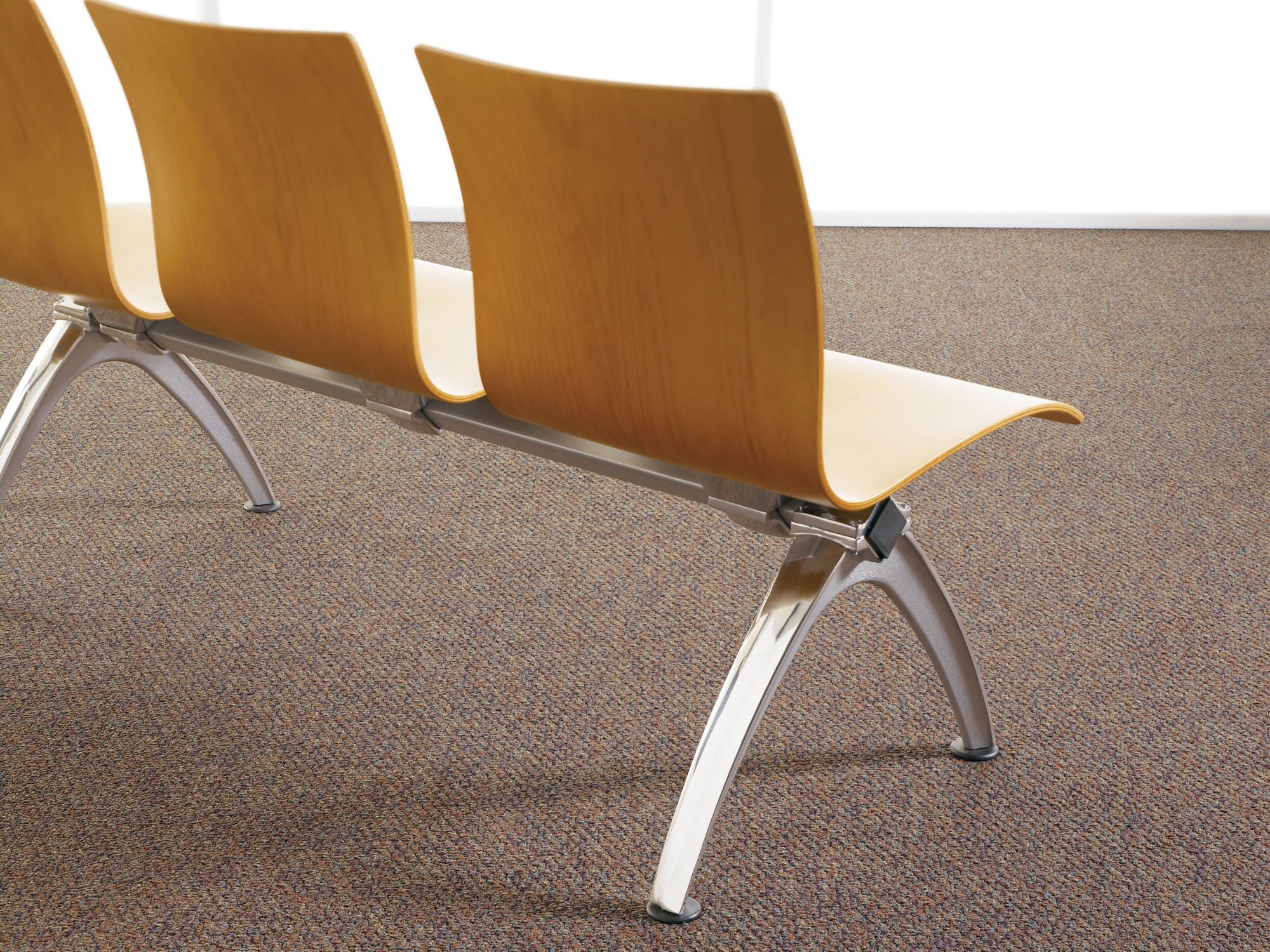 Direct Link Commercial Carpet by Philadelphia Commercial in the color Satellite. Image of blues carpet in a room.