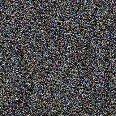 Hot Circuit Commercial Carpet by Philadelphia Commercial in the color Direct Line. Sample of blues carpet pattern and texture.