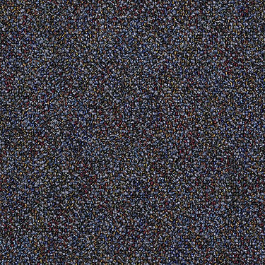 Hot Circuit Commercial Carpet by Philadelphia Commercial in the color Current. Sample of blues carpet pattern and texture.