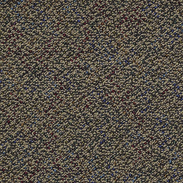 Swizzle Commercial Carpet by Philadelphia Commercial in the color Relay. Sample of greens carpet pattern and texture.