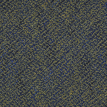 Swizzle Commercial Carpet by Philadelphia Commercial in the color Twister. Sample of blues carpet pattern and texture.