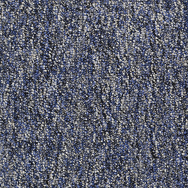 Camden Harbor Ii Epbl Commercial Carpet by Philadelphia Commercial in the color Stone Wash. Sample of blues carpet pattern and texture.