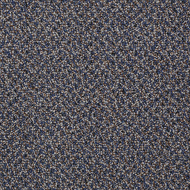 Speak Easy Commercial Carpet by Philadelphia Commercial in the color Serenity. Sample of blues carpet pattern and texture.