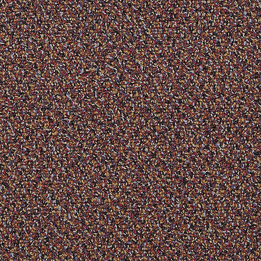 Speak Easy Commercial Carpet by Philadelphia Commercial in the color Audible. Sample of reds carpet pattern and texture.