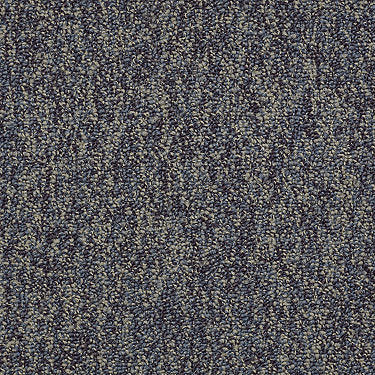 Rush Delivery Commercial Carpet by Philadelphia Commercial in the color Like A Rocket. Sample of blues carpet pattern and texture.