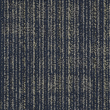 Mesh Weave Commercial Carpet by Philadelphia Commercial in the color Lapis. Sample of blues carpet pattern and texture.