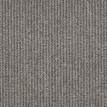 Chatterbox Commercial Carpet by Philadelphia Commercial in the color Chit Chat. Sample of grays carpet pattern and texture.