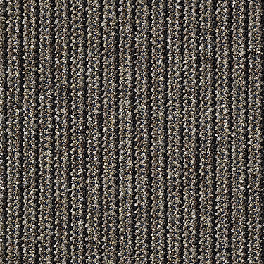 Chatterbox Commercial Carpet by Philadelphia Commercial in the color Babbler. Sample of browns carpet pattern and texture.