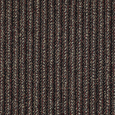 Chatterbox Commercial Carpet by Philadelphia Commercial in the color Magpie. Sample of reds carpet pattern and texture.