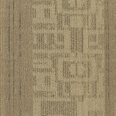 Ad-Lib Commercial Carpet by Philadelphia Commercial in the color Quick Comment. Sample of beiges carpet pattern and texture.