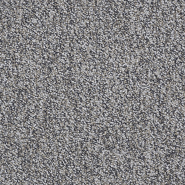 Sound Advice Tile Commercial Carpet by Philadelphia Commercial in the color Get Along. Sample of grays carpet pattern and texture.