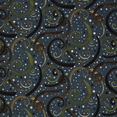 Jokers Wild Commercial Carpet by Philadelphia Commercial in the color Card Shark. Sample of blues carpet pattern and texture.