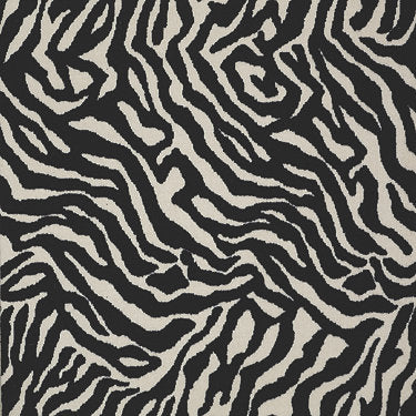 Zebra Commercial Carpet by Philadelphia Commercial in the color Migrant Beauty. Sample of grays carpet pattern and texture.