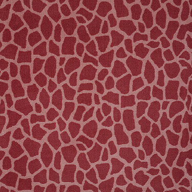 Giraffe Commercial Carpet by Philadelphia Commercial in the color Girly Giraffe. Sample of reds carpet pattern and texture.