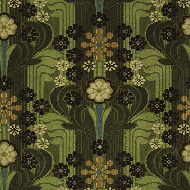 Hideaways Commercial Carpet by Philadelphia Commercial in the color Summingdale. Sample of greens carpet pattern and texture.