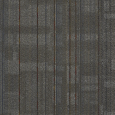 Fuse Commercial Carpet by Philadelphia Commercial in the color To Integrate. Sample of grays carpet pattern and texture.